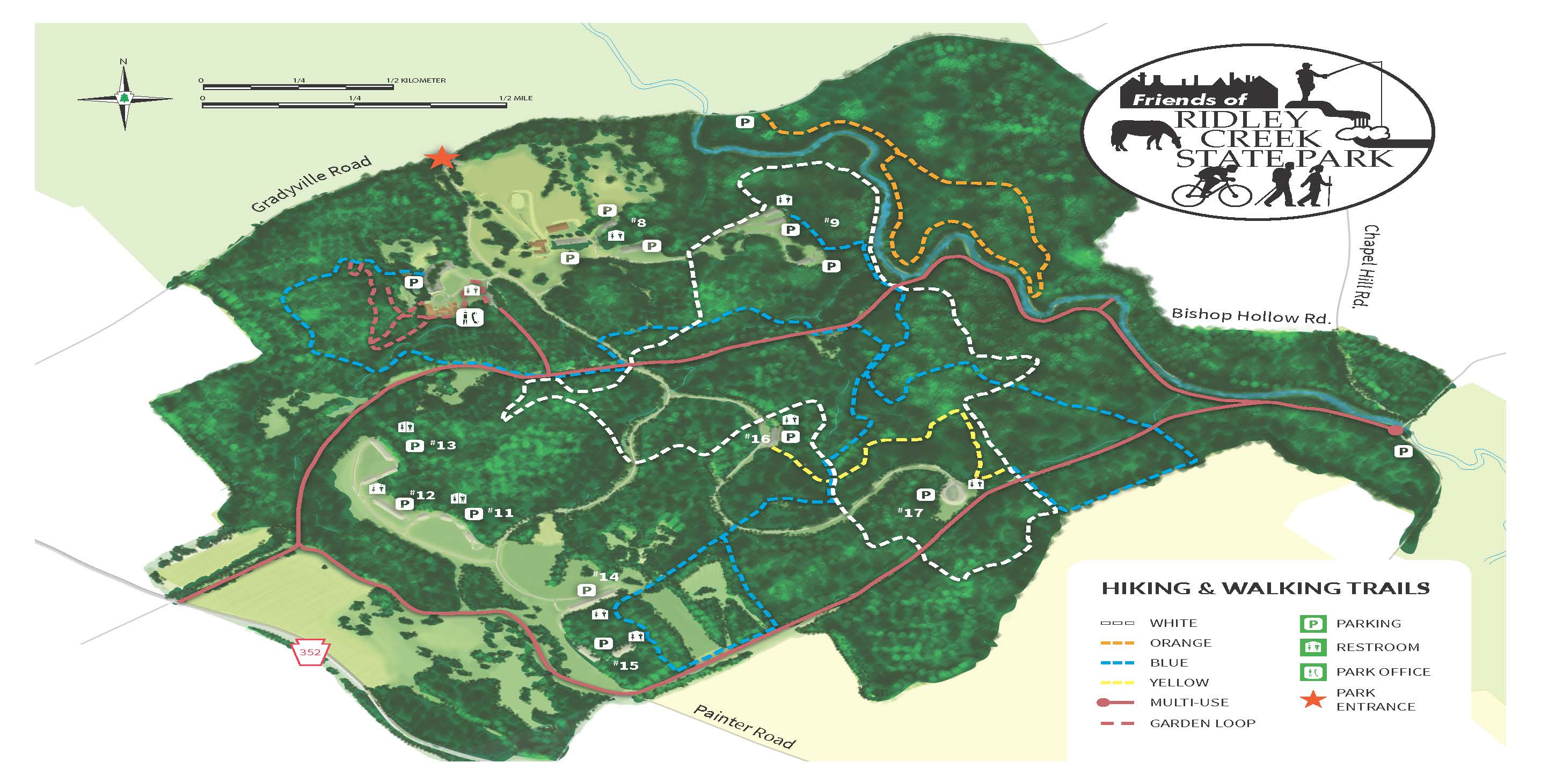 RCSP Trails Map
